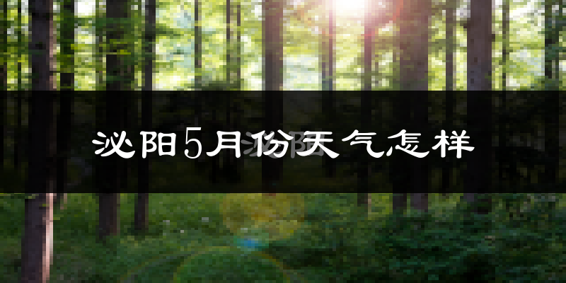 泌阳县5月份天气如何?很热吗?