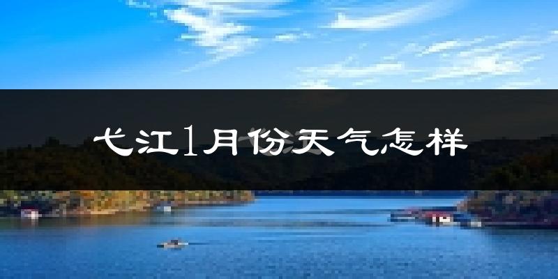弋江1月份天气怎样?弋江一月冷吗?